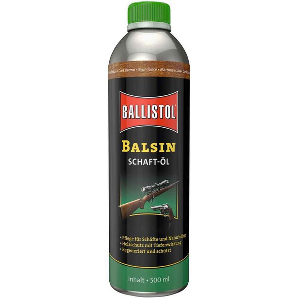 Ballistol - Balsin Schaftöl dunkelbraun 500 ml